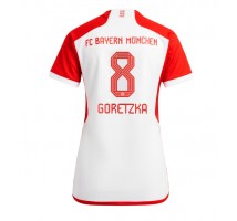 Bayern Munich Leon Goretzka #8 Koszulka Podstawowa damskie 2023-24 Krótki Rękaw