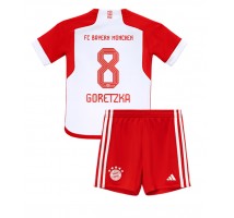 Bayern Munich Leon Goretzka #8 Koszulka Podstawowa dzieci 2023-24 Krótki Rękaw (+ krótkie spodenki)