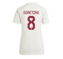 Bayern Munich Leon Goretzka #8 Koszulka Trzecia damskie 2023-24 Krótki Rękaw