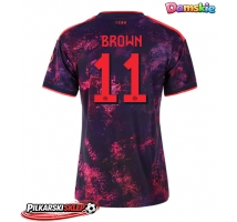 Bayern Munich Nathaniel Brown #11 Koszulka Trzecia damskie 2026-27 Krótki Rękaw