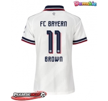 Bayern Munich Nathaniel Brown #11 Koszulka Wyjazdowa damskie 2026-27 Krótki Rękaw