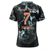 Bayern Munich Serge Gnabry #7 Koszulka Wyjazdowa damskie 2024-25 Krótki Rękaw