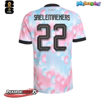 Belgia Alexis Saelemaekers #22 Koszulka Wyjazdowa MŚ 2026 Krótki Rękaw