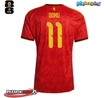 Belgia Jeremy Doku #11 Koszulka Podstawowa MŚ 2026 Krótki Rękaw