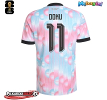 Belgia Jeremy Doku #11 Koszulka Wyjazdowa MŚ 2026 Krótki Rękaw