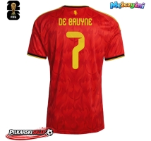 Belgia Kevin De Bruyne #7 Koszulka Podstawowa MŚ 2026 Krótki Rękaw