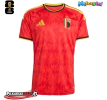 Belgia Koszulka Podstawowa MŚ 2026 Krótki Rękaw
