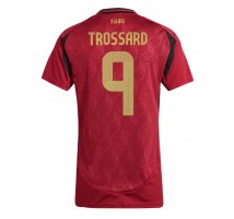 Belgia Leandro Trossard #9 Koszulka Podstawowa damskie ME 2024 Krótki Rękaw
