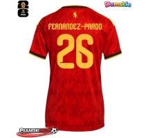 Belgia Matias Fernandez-Pardo #26 Koszulka Podstawowa damskie MŚ 2026 Krótki Rękaw