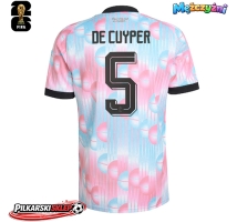 Belgia Maxim De Cuyper #5 Koszulka Wyjazdowa MŚ 2026 Krótki Rękaw