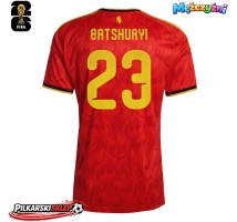 Belgia Michy Batshuayi #23 Koszulka Podstawowa MŚ 2026 Krótki Rękaw
