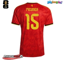 Belgia Thomas Meunier #15 Koszulka Podstawowa MŚ 2026 Krótki Rękaw
