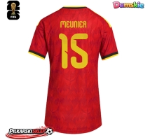 Belgia Thomas Meunier #15 Koszulka Podstawowa damskie MŚ 2026 Krótki Rękaw