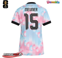 Belgia Thomas Meunier #15 Koszulka Wyjazdowa damskie MŚ 2026 Krótki Rękaw