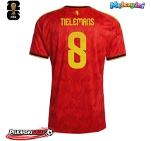 Belgia Youri Tielemans #8 Koszulka Podstawowa MŚ 2026 Krótki Rękaw