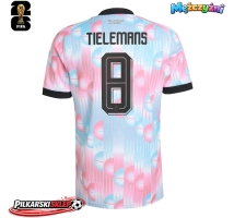 Belgia Youri Tielemans #8 Koszulka Wyjazdowa MŚ 2026 Krótki Rękaw