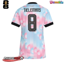 Belgia Youri Tielemans #8 Koszulka Wyjazdowa damskie MŚ 2026 Krótki Rękaw