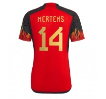 Belgija Dries Mertens #14 Koszulka Podstawowa MŚ 2022 Krótki Rękaw