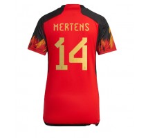 Belgija Dries Mertens #14 Koszulka Podstawowa damskie MŚ 2022 Krótki Rękaw