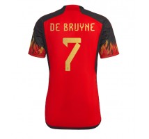 Belgija Kevin De Bruyne #7 Koszulka Podstawowa MŚ 2022 Krótki Rękaw