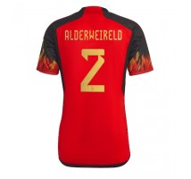 Belgija Toby Alderweireld #2 Koszulka Podstawowa MŚ 2022 Krótki Rękaw