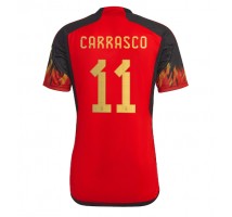 Belgija Yannick Carrasco #11 Koszulka Podstawowa MŚ 2022 Krótki Rękaw