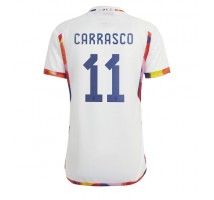 Belgija Yannick Carrasco #11 Koszulka Wyjazdowa MŚ 2022 Krótki Rękaw