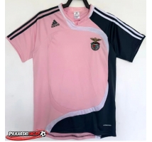 Benfica 2007-2008 Koszulka Retro Wyjazdowa Krótki Rękaw
