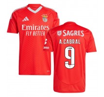 Benfica Arthur Cabral #9 Koszulka Podstawowa 2024-25 Krótki Rękaw