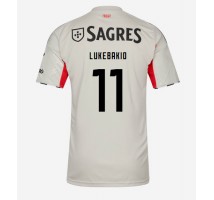 Benfica Dodi Lukebakio #11 Koszulka Wyjazdowa 2025-26 Krótki Rękaw