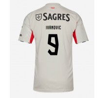 Benfica Franjo Ivanovic #9 Koszulka Wyjazdowa 2025-26 Krótki Rękaw