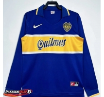 Boca Juniors 1996-1997 Koszulka Retro Podstawowa Długi Rękaw