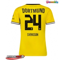Borussia Dortmund Daniel Svensson #24 Koszulka Podstawowa damskie 2026-27 Krótki Rękaw