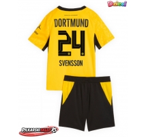 Borussia Dortmund Daniel Svensson #24 Koszulka Podstawowa dzieci 2026-27 Krótki Rękaw (+ krótkie spodenki)