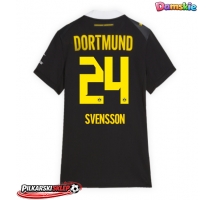Borussia Dortmund Daniel Svensson #24 Koszulka Wyjazdowa damskie 2026-27 Krótki Rękaw