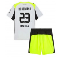 Borussia Dortmund Emre Can #23 Koszulka Wyjazdowa dzieci 2025-26 Krótki Rękaw (+ krótkie spodenki)
