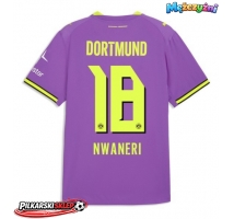 Borussia Dortmund Ethan Nwaneri #18 Koszulka Trzecia 2026-27 Krótki Rękaw