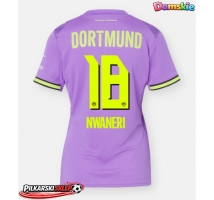 Borussia Dortmund Ethan Nwaneri #18 Koszulka Trzecia damskie 2026-27 Krótki Rękaw