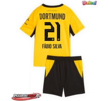 Borussia Dortmund Fabio Silva #21 Koszulka Podstawowa dzieci 2026-27 Krótki Rękaw (+ krótkie spodenki)