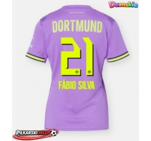 Borussia Dortmund Fabio Silva #21 Koszulka Trzecia damskie 2026-27 Krótki Rękaw