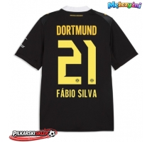 Borussia Dortmund Fabio Silva #21 Koszulka Wyjazdowa 2026-27 Krótki Rękaw