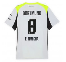 Borussia Dortmund Felix Nmecha #8 Koszulka Wyjazdowa 2025-26 Krótki Rękaw