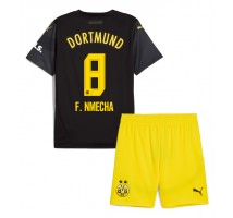 Borussia Dortmund Felix Nmecha #8 Koszulka Wyjazdowa dzieci 2024-25 Krótki Rękaw (+ krótkie spodenki)
