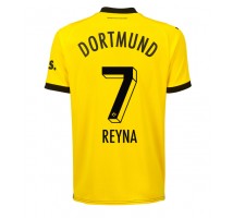 Borussia Dortmund Giovanni Reyna #7 Koszulka Podstawowa 2023-24 Krótki Rękaw
