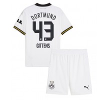 Borussia Dortmund Jamie Bynoe-Gittens #43 Koszulka Trzecia dzieci 2024-25 Krótki Rękaw (+ krótkie spodenki)