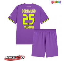 Borussia Dortmund Joey Veerman #25 Koszulka Trzecia dzieci 2026-27 Krótki Rękaw (+ krótkie spodenki)