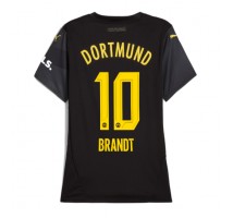 Borussia Dortmund Julian Brandt #10 Koszulka Wyjazdowa damskie 2024-25 Krótki Rękaw