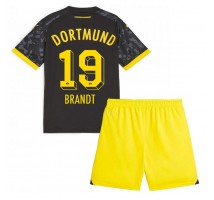 Borussia Dortmund Julian Brandt #19 Koszulka Wyjazdowa dzieci 2023-24 Krótki Rękaw (+ krótkie spodenki)