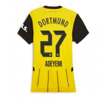 Borussia Dortmund Karim Adeyemi #27 Koszulka Podstawowa damskie 2024-25 Krótki Rękaw