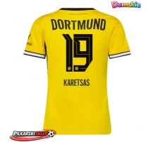 Borussia Dortmund Konstantinos Karetsas #19 Koszulka Podstawowa damskie 2026-27 Krótki Rękaw